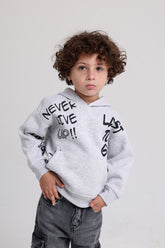 Last To GO Gray Sweetshirt